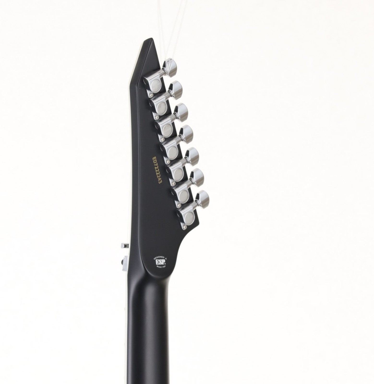 Edwards E-HORIZON-7-GK FR Black Used Alder Body Ebony FB 7-String w/Soft Case