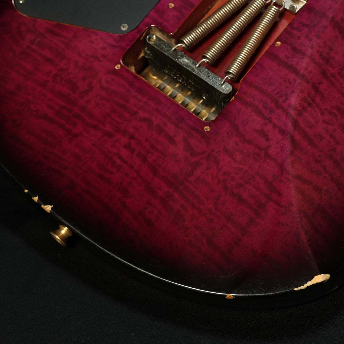 Fernandes/Burny Fgz-550 See Thru Purple Burst Undefined Translation Ali Fukuoka