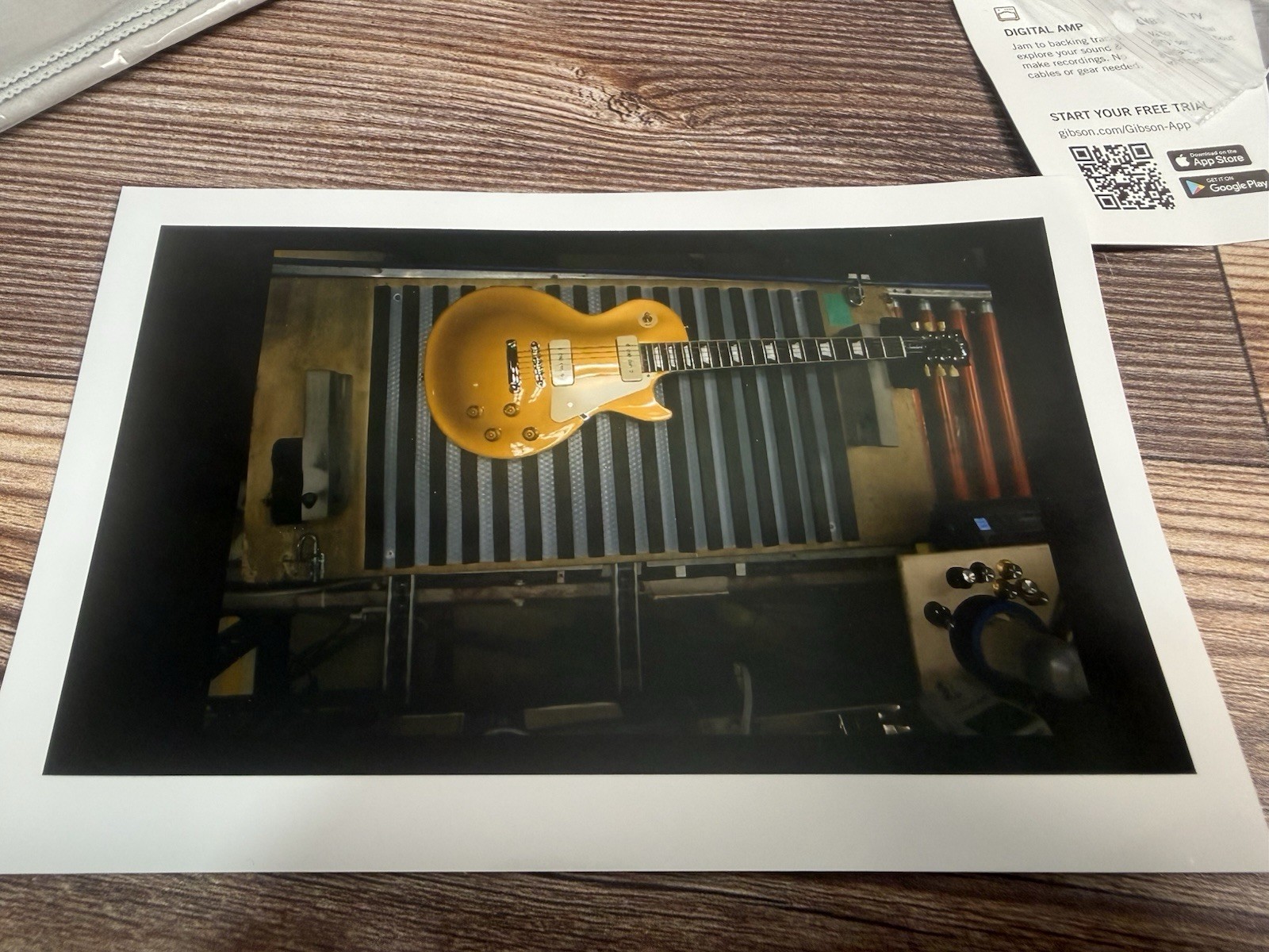 Gibson Les Paul Standard 50’s P90 Guitar Top – Goldtop Plek’d