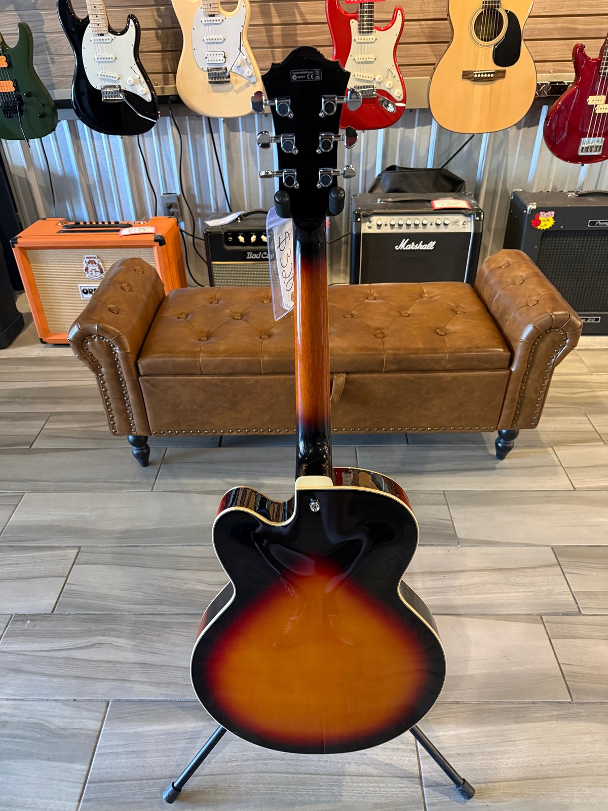 Ibanez AF75TRS Hollowbody Electric Guitar Brown Sunburst