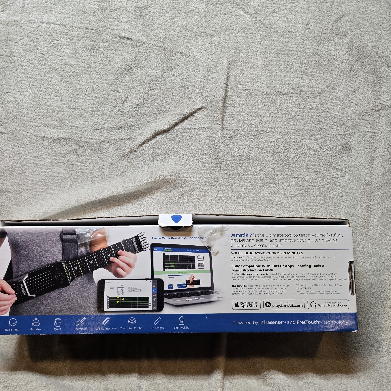 Jamstik 7 Smart Training Travel Guitar