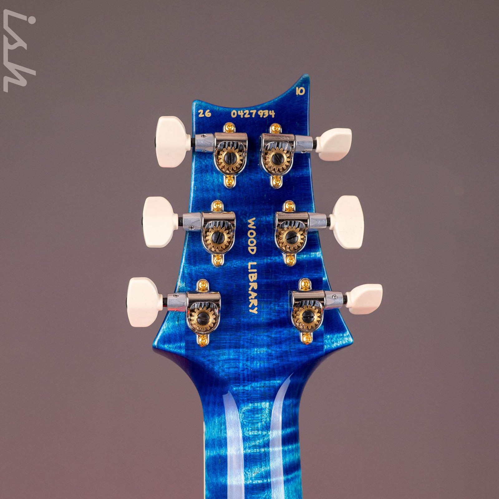 PRS Wood Library McCarty Tremolo 10-Top ‘408 Switching’ Arctic Blue
