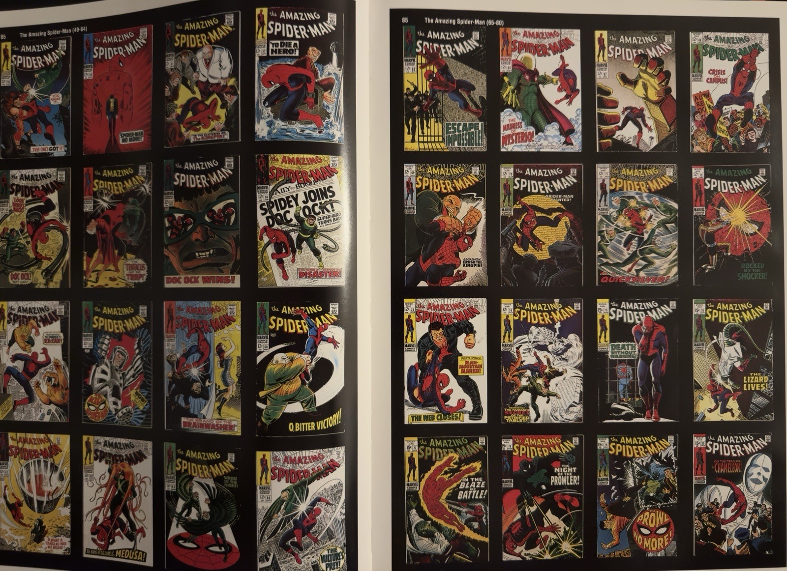 Photo-Journal Guide to Marvel Comics Vol 3/4 A–J, K–Z Hardcover 2 Book Set