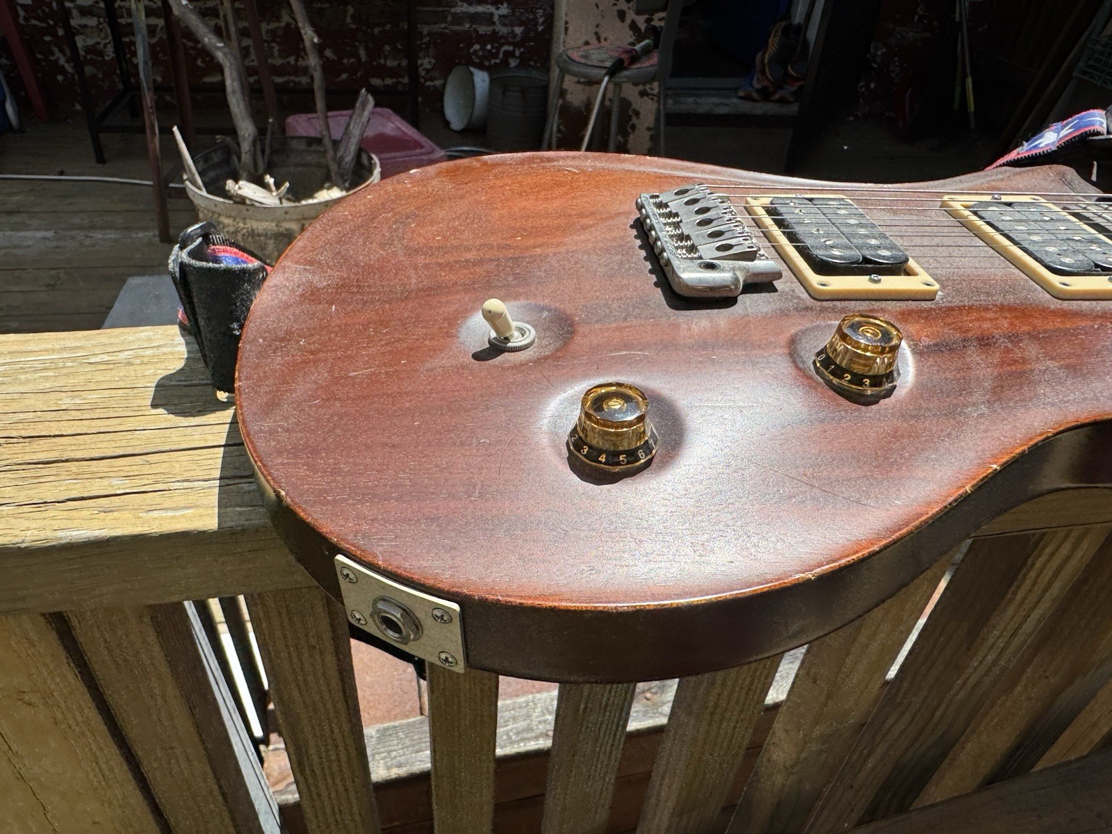 PRS 20th Anniversary 24 Fret Solid Mahogany Hard Case All Original Docs