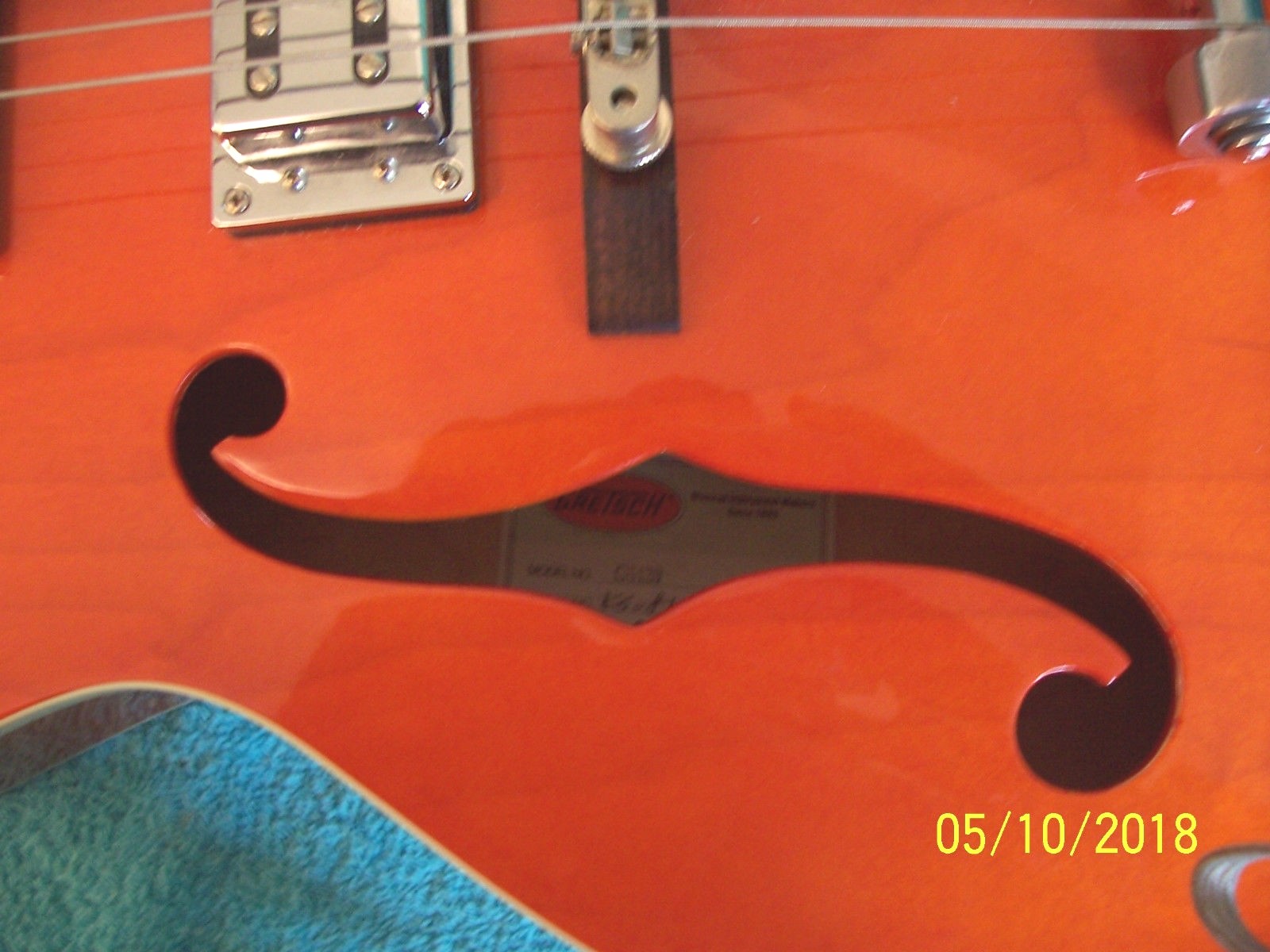2008 Gretsch G5120 Orange Electromatic 125th anniversary Electric guitar VGC