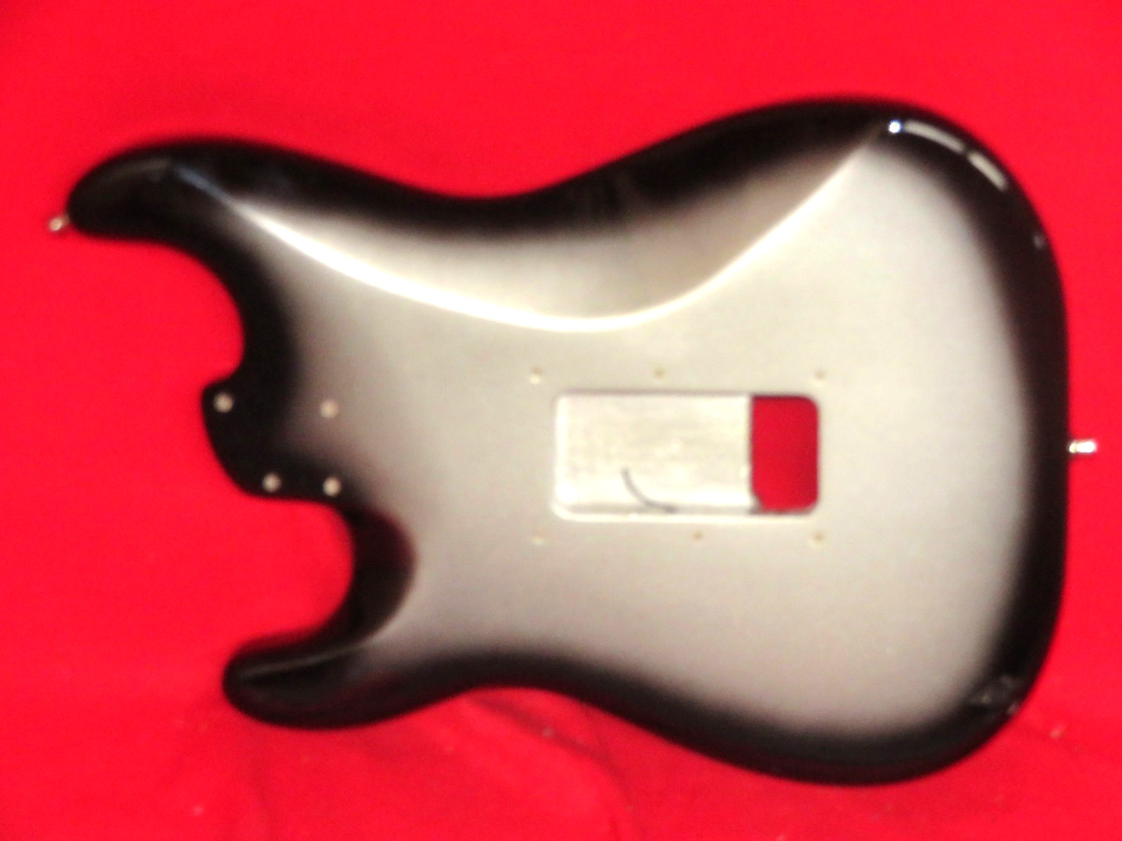 Fender 2021 USA Silver Burst American Ultra Luxe Floyd Rose Stratocaster Body