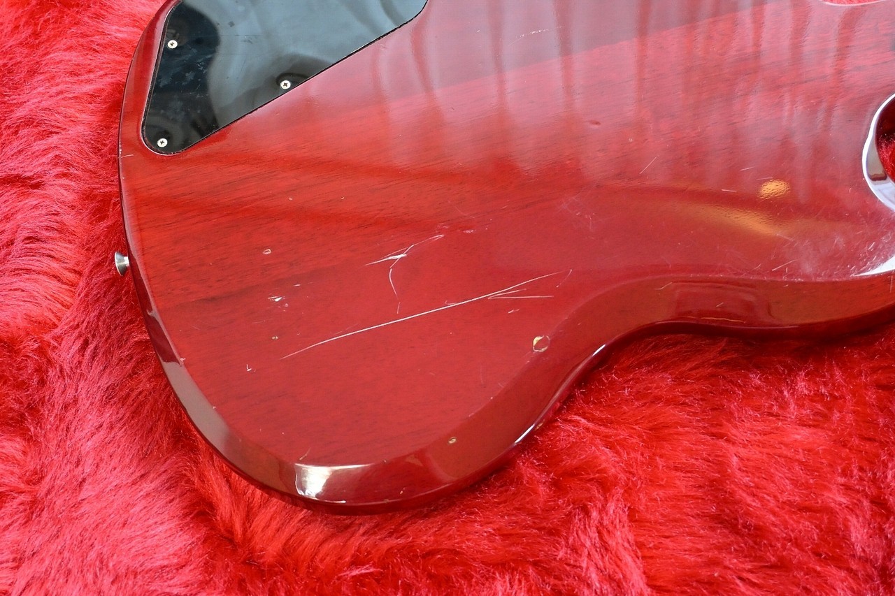 [Greco] EB-650 Cherry Red Used 1990 Mahogany Body Mahogany Neck w/Soft Case