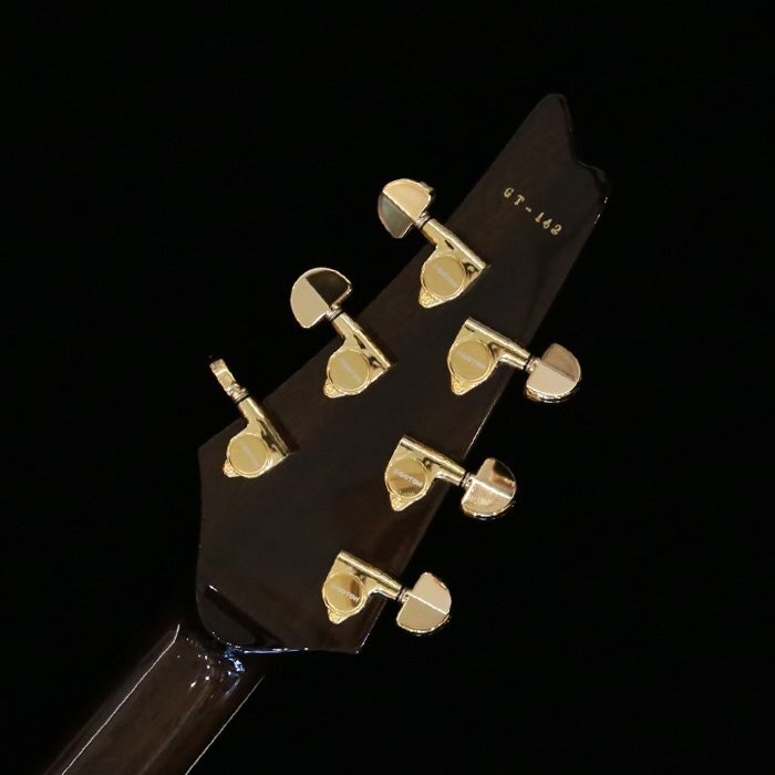Electric Guitar Greco GM-CST/TM/TBK Trans Black Japan Tiger Maple Top Ebony