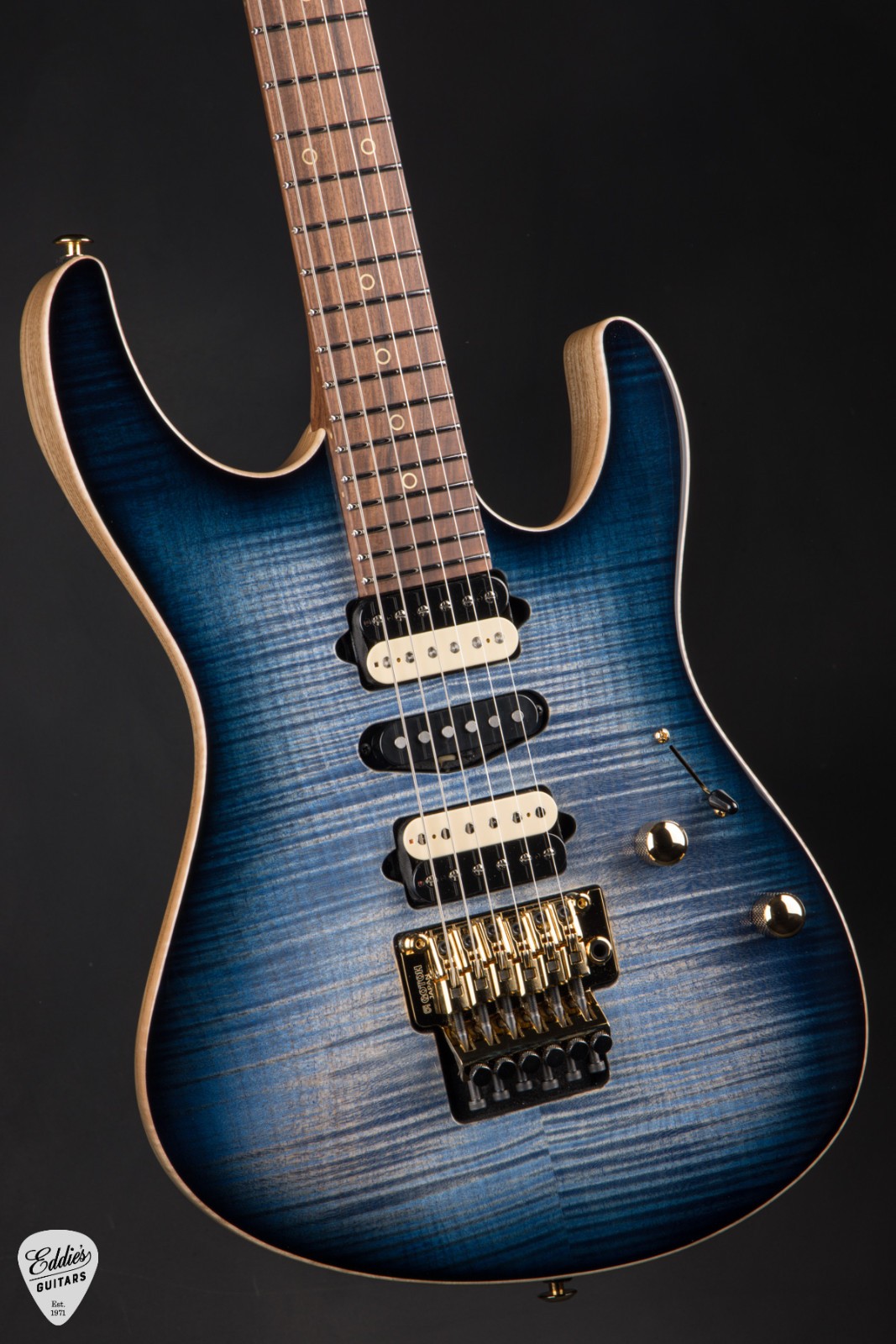 Suhr Modern – Faded Trans Whale Blue