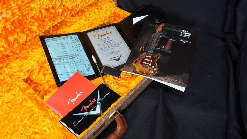 FENDER CS Limited Edition 1960 Stratocaster Relic 2022 Faded Daphne BL[CZ561617]