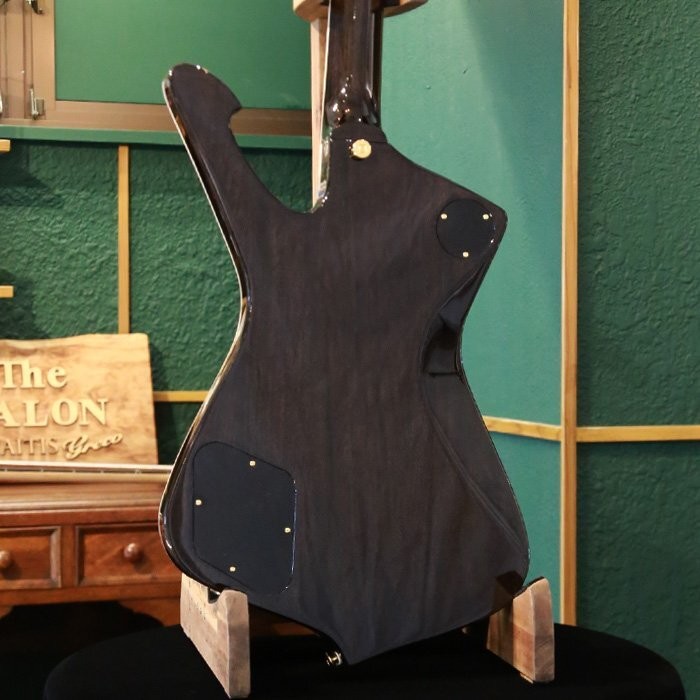 Electric Guitar Greco GM-CST/TM/TBK Trans Black Japan Tiger Maple Top Ebony
