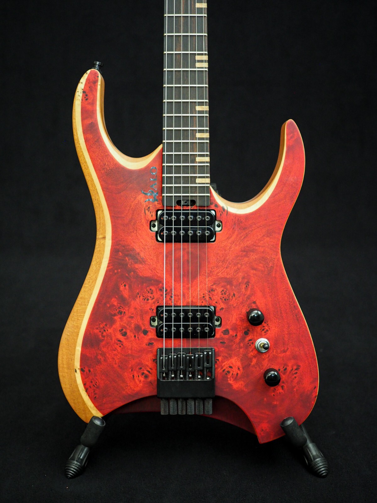 Halo MERUS 6-string Headless Guitar, Bare Knuckle Juggernauts [MADE TO ORDER]
