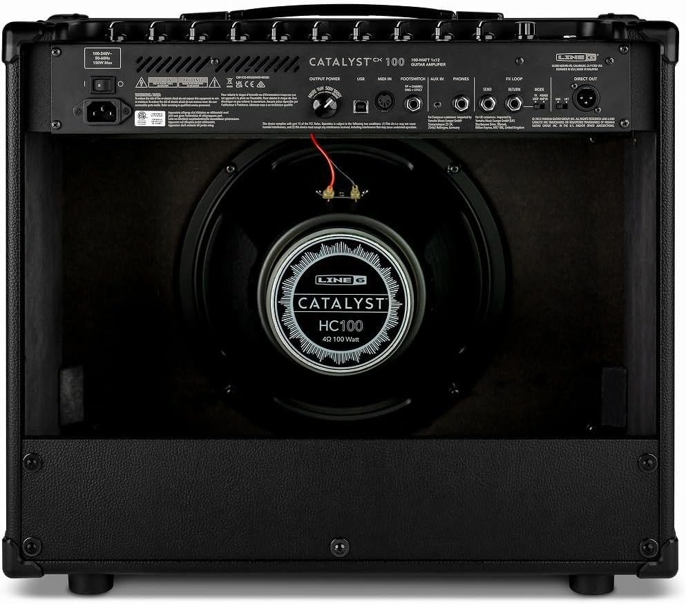 Line 6 Guitar Amp Combo 100W with Built-in Effects CATALYST CX 100