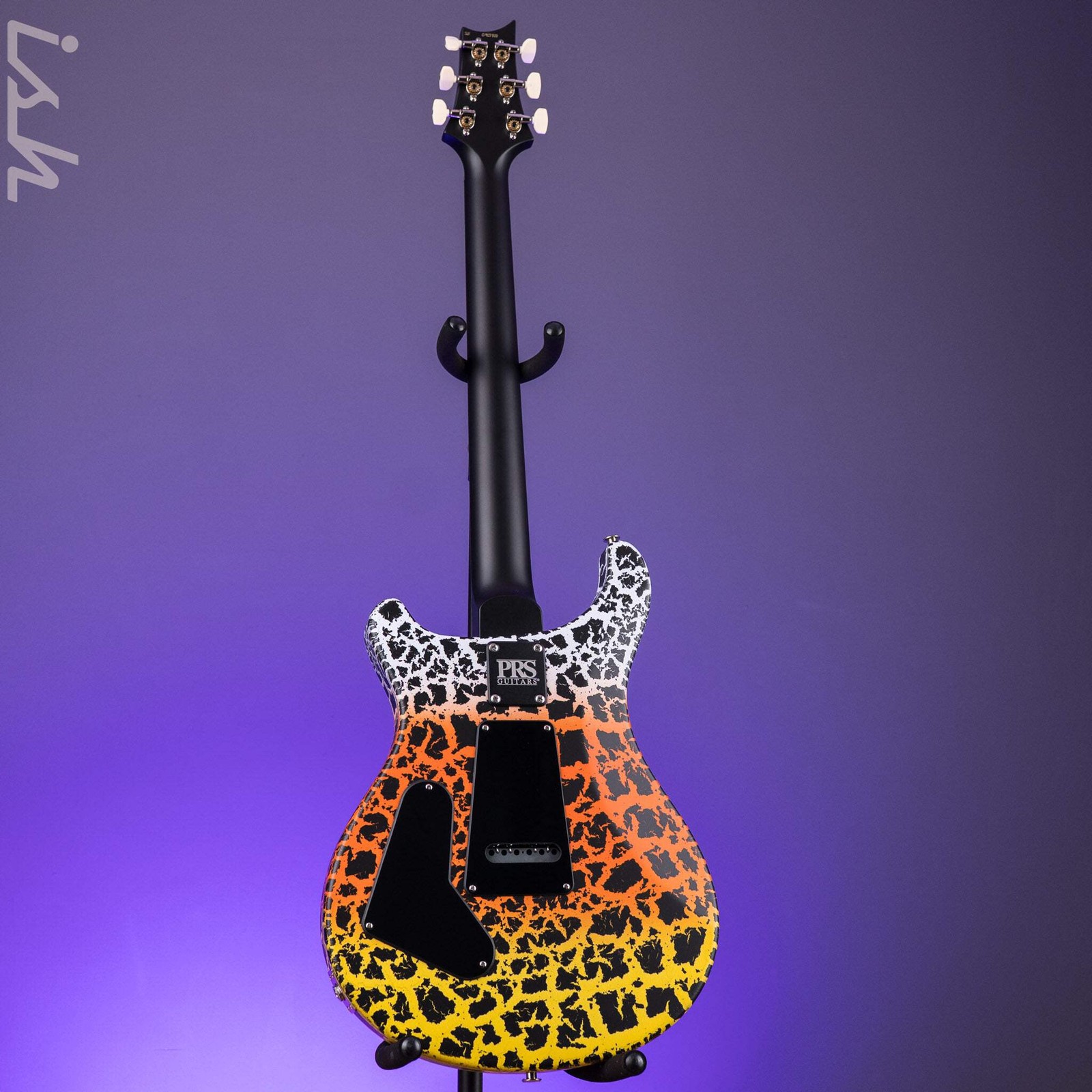 PRS CE 24 Special Candy Corn Crackle w/ Black Satin Neck