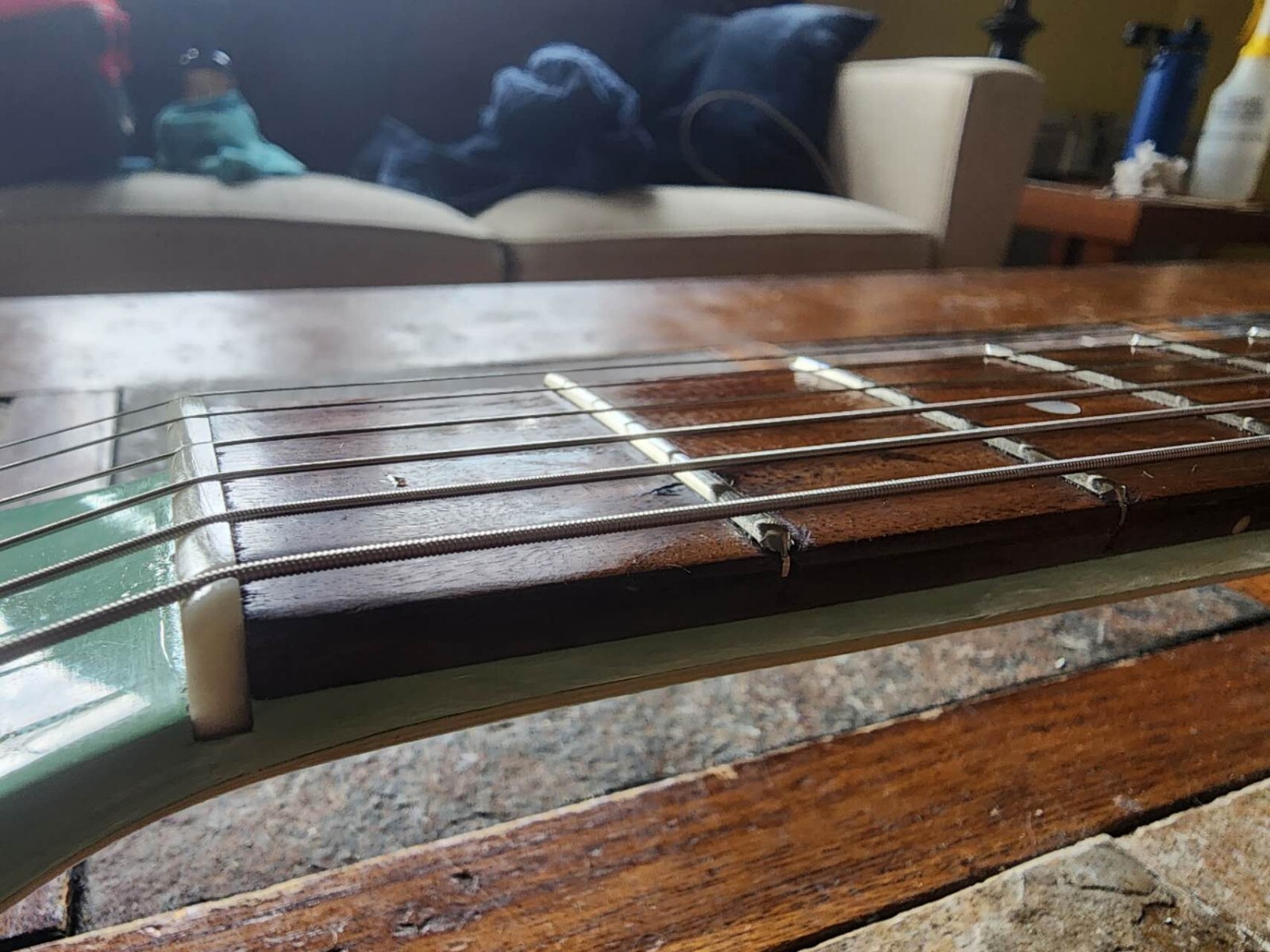 Danelectro U2 56 Reissue ’90s – seafoam green