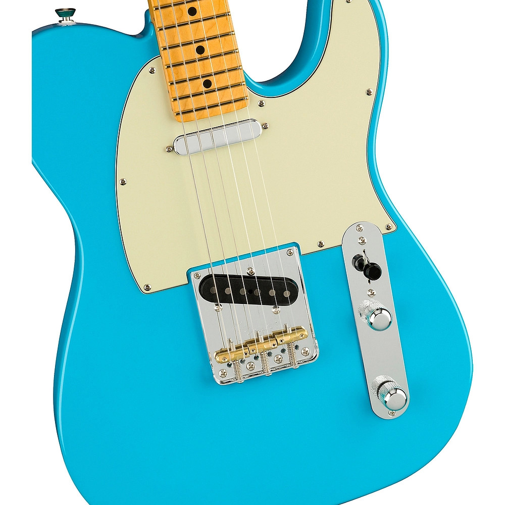 Fender American Professional II Telecaster Maple Fingerboard Guitar Miami Blue