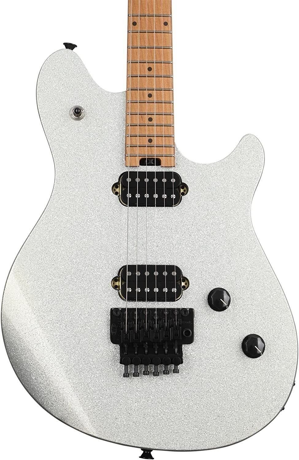 EVH Wolfgang Standard Electric Guitar – Silver Sparkle (510-7003-517)