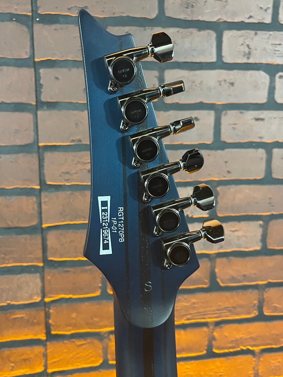 2023 Ibanez Premium RGT1270PB Guitar – Cosmic Blue Starburst Flat Electric Gu…