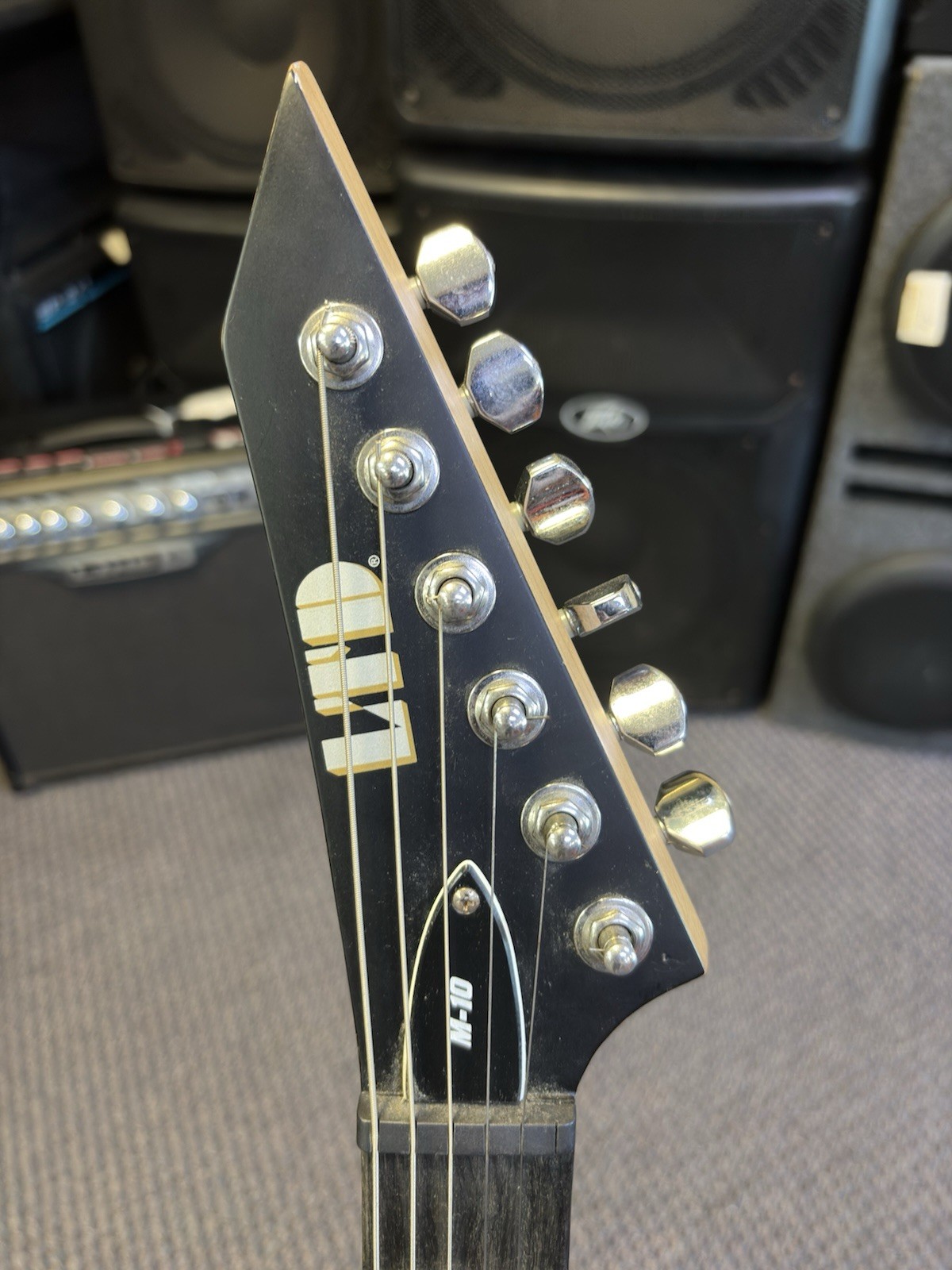 ESP LTD M-10 Black Electric Guitar 2006-2017 *Pre Owned*