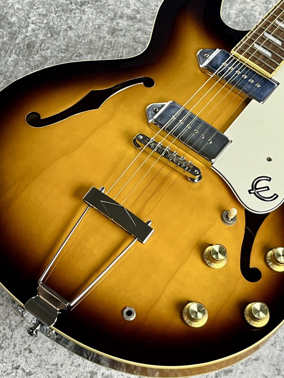 Epiphone Casino Vintage Sunburst Hollow Body Electric Guitar Used