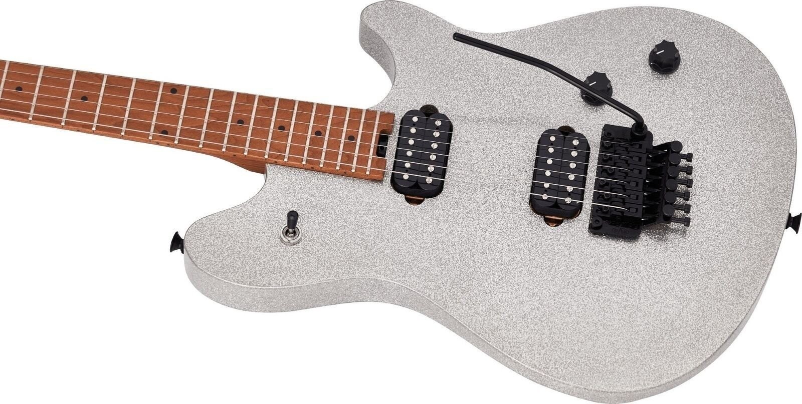 EVH Wolfgang Standard Electric Guitar – Silver Sparkle (510-7003-517)