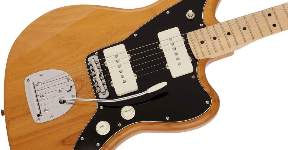 Fender Made in Japan Hybrid II Jazzmaster Maple Vintage Natural Guitar Brand NEW