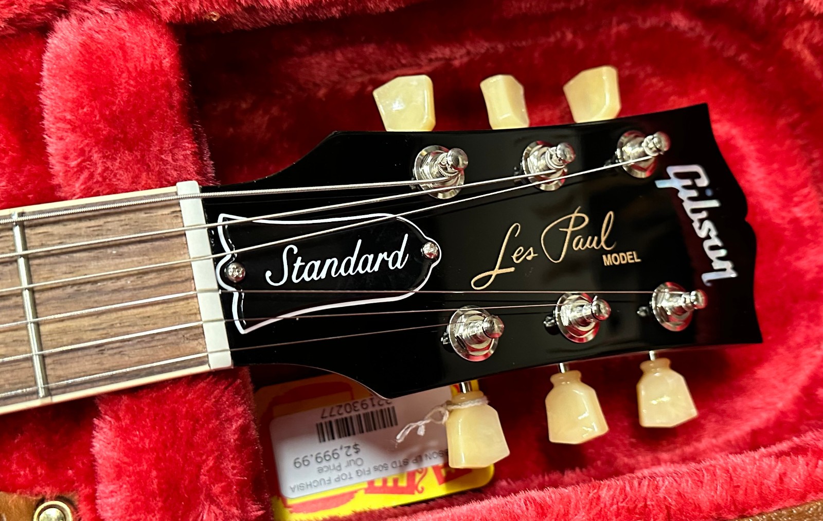 Gibson Les Paul Standard ’50s Figured Top Fuchsia Open Unplayed 9lbs1oz #277