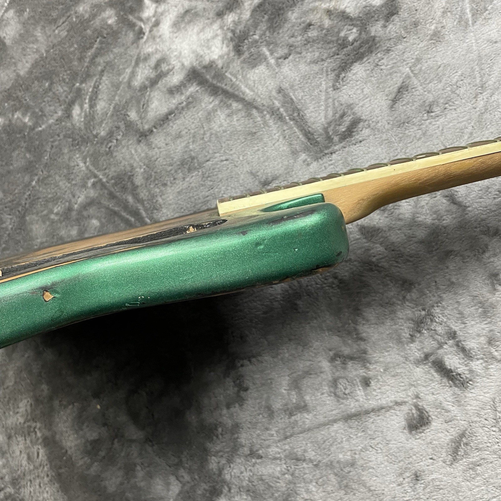 VTG 60s 70s Teisco Decca Knox MIJ Japan Electric Guitar Body Metallic Green RH