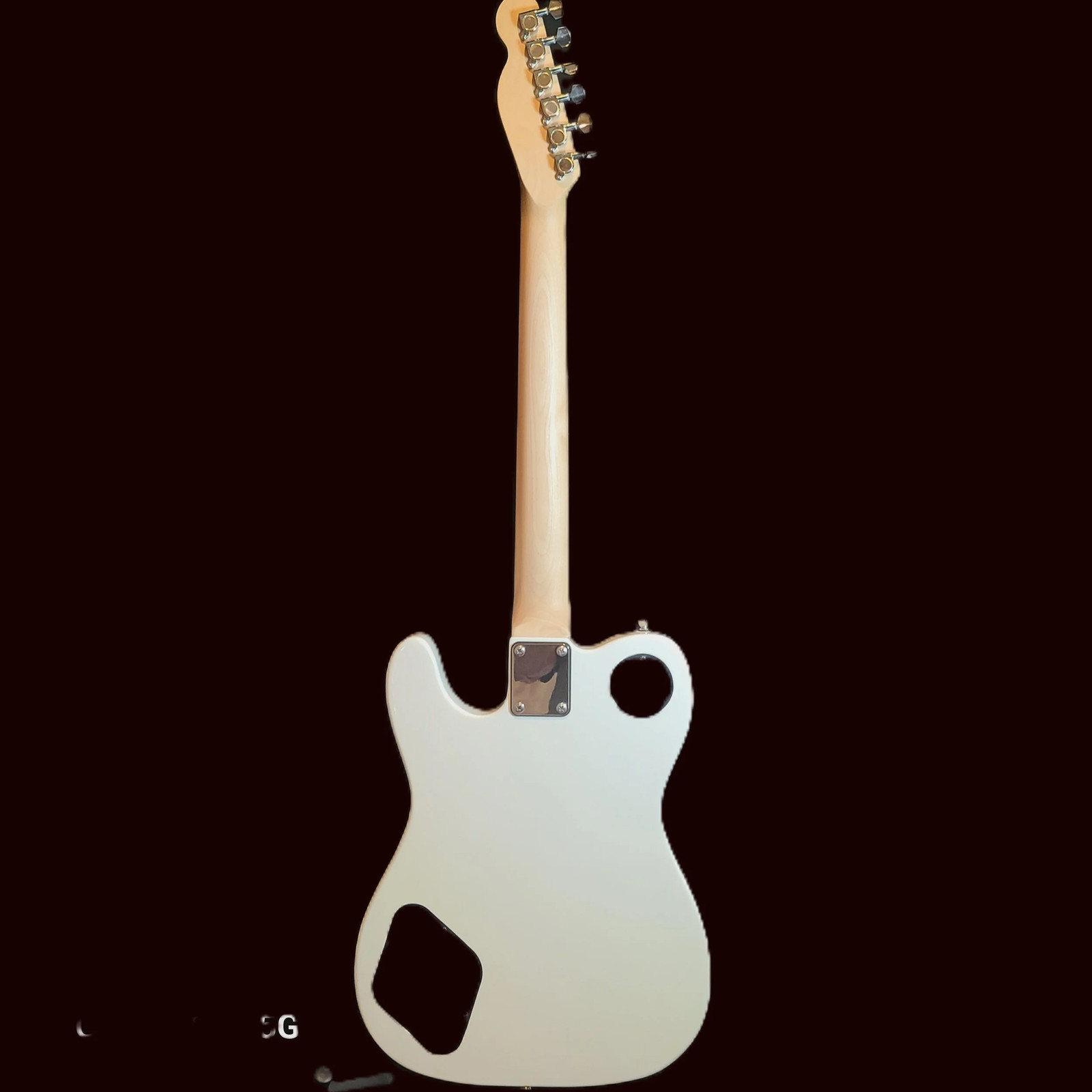 Southwest Acoustics White Telecaster Delxue Chrome Hardware Full Set Up