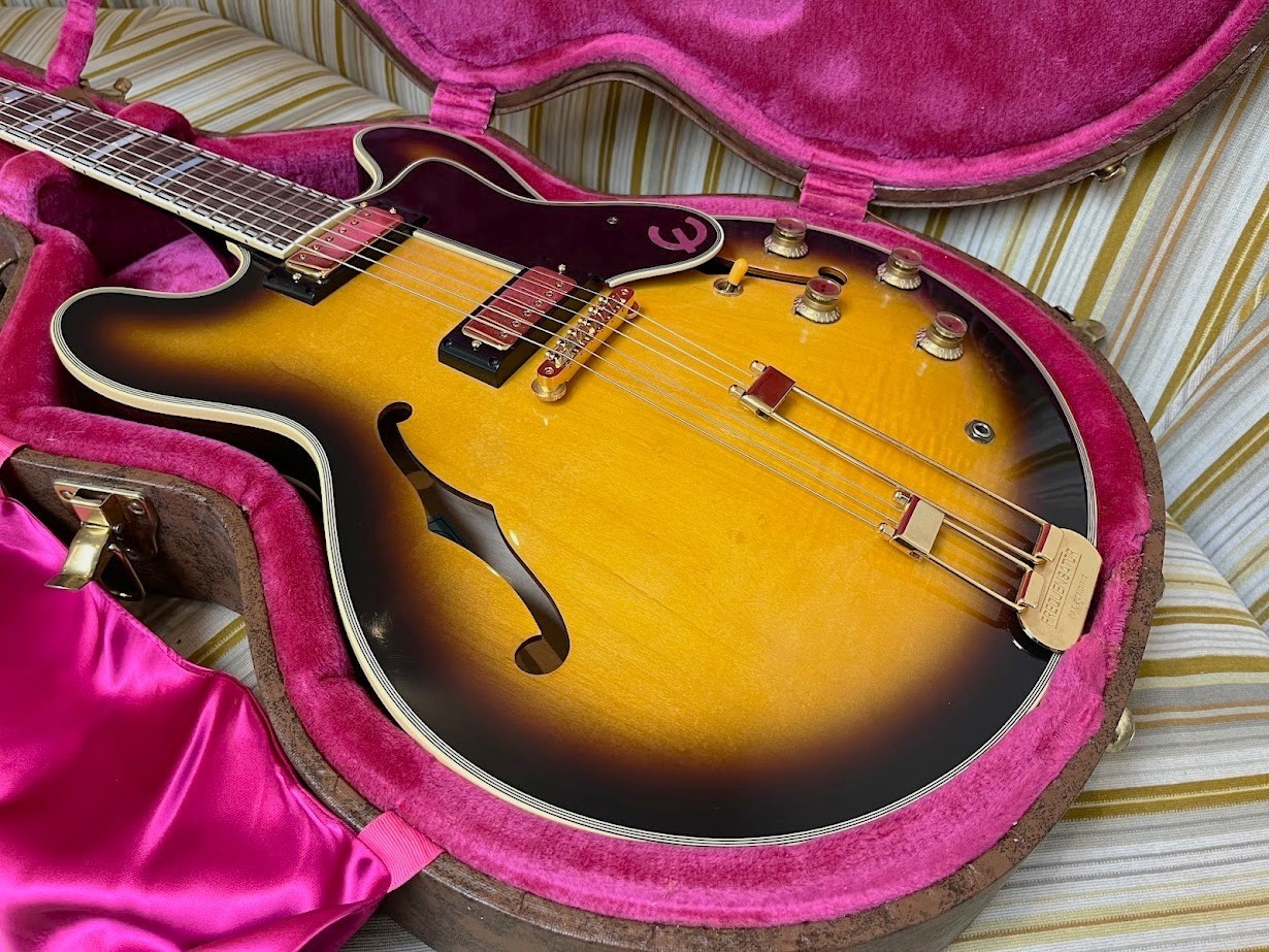 2004 EPIPHONE USA 1964 SHERATON Reissue (John Lee Hooker variant) Excellent