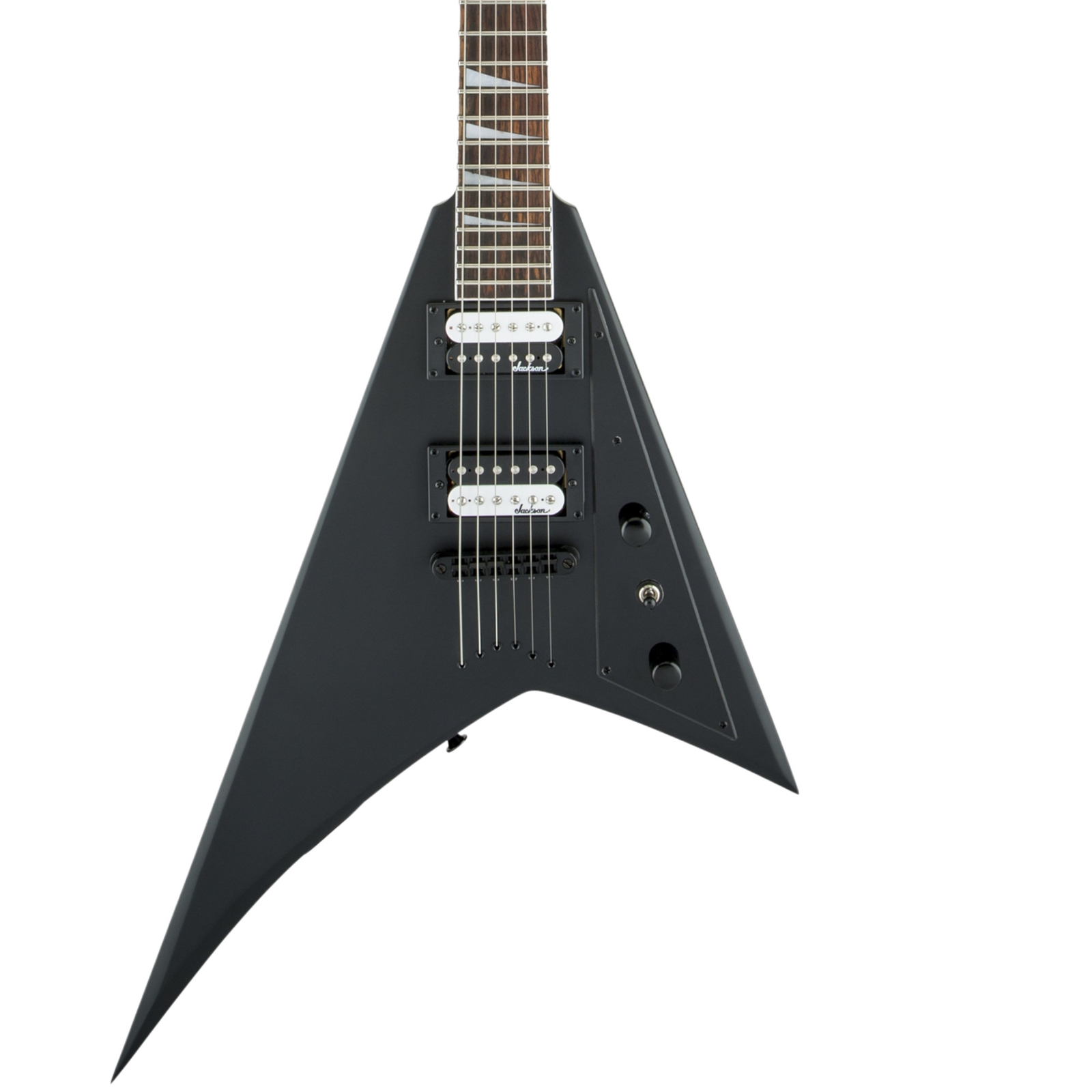 Jackson JS Series Rhoads JS32T Electric Guitar, Amaranth Fingerboard Satin Black
