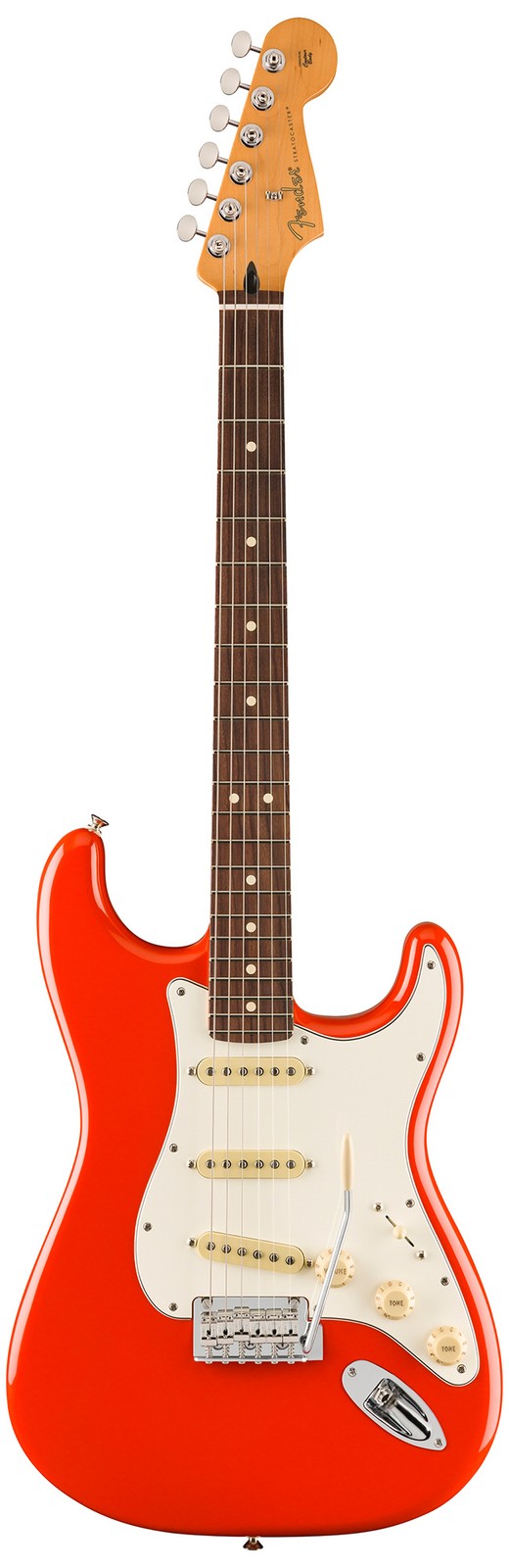 Fender Player II Stratocaster – Coral Red w/ Cleaning Kit