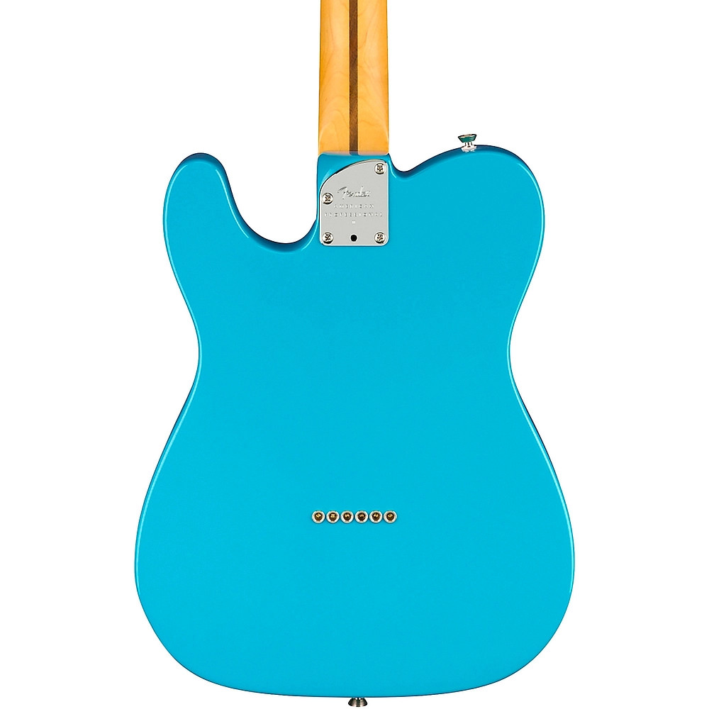 Fender American Professional II Telecaster Maple Fingerboard Guitar Miami Blue