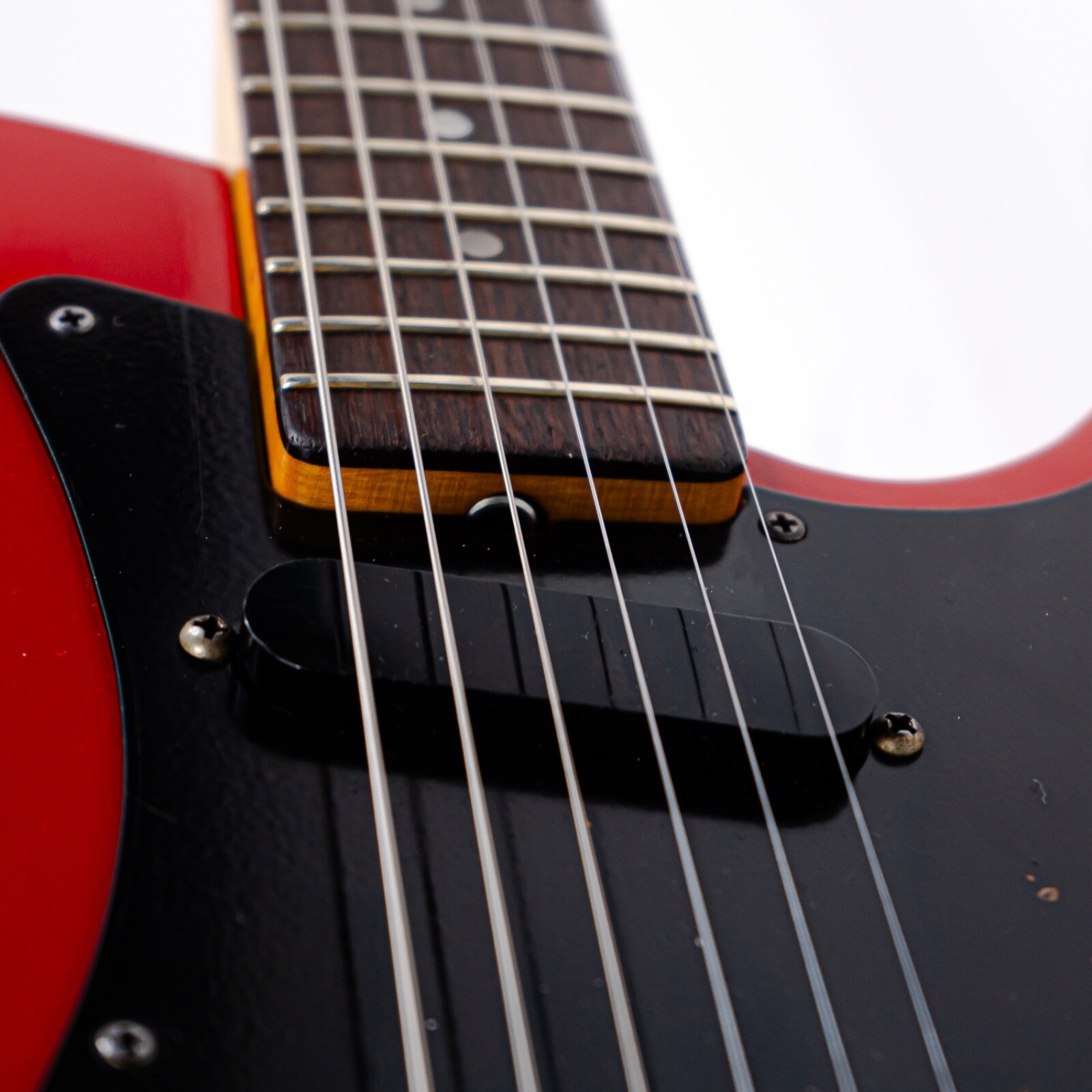 1981 Fender Bullet S-1 Standard Red w/ Integrated Pickguard/Bridge, OHSC