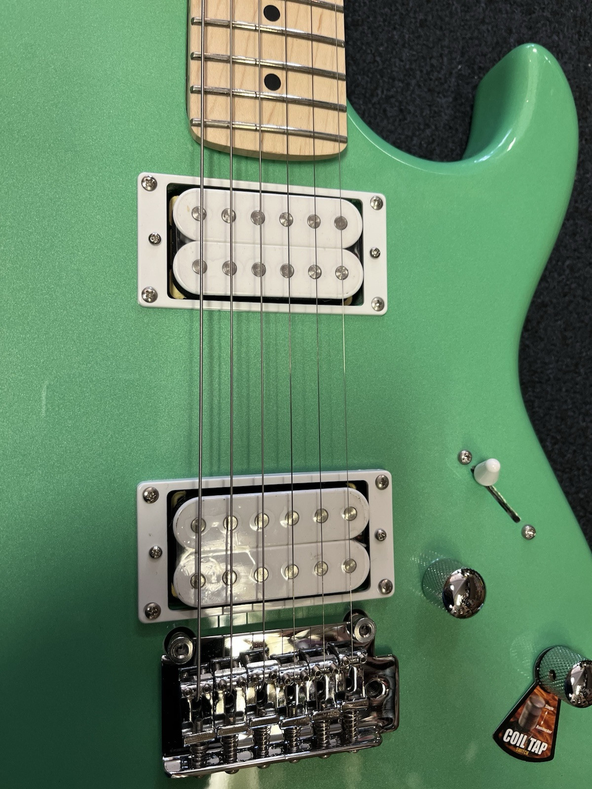 Cort G250SMEG Spectrum Double Cutaway Electric Guitar Metallic Green