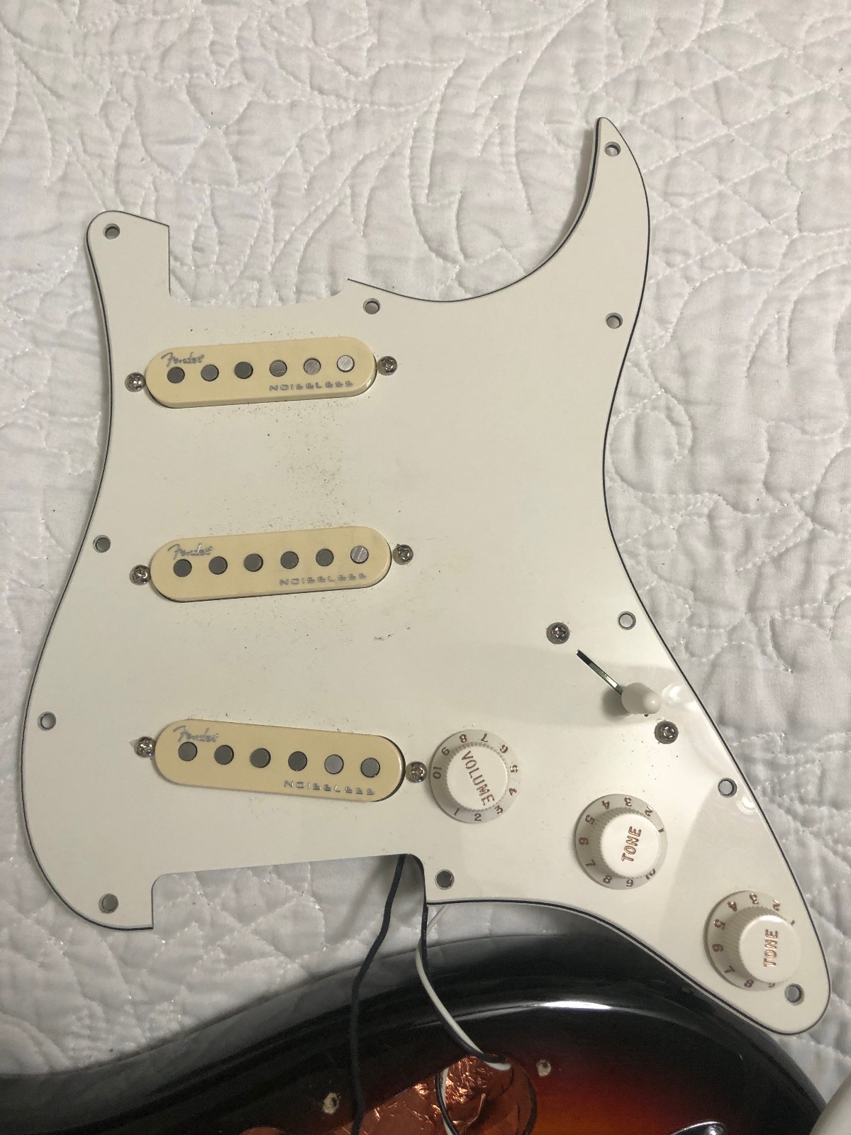 Fender American Deluxe Strat 2008 Body, 1998 American Standard Rosewood Neck