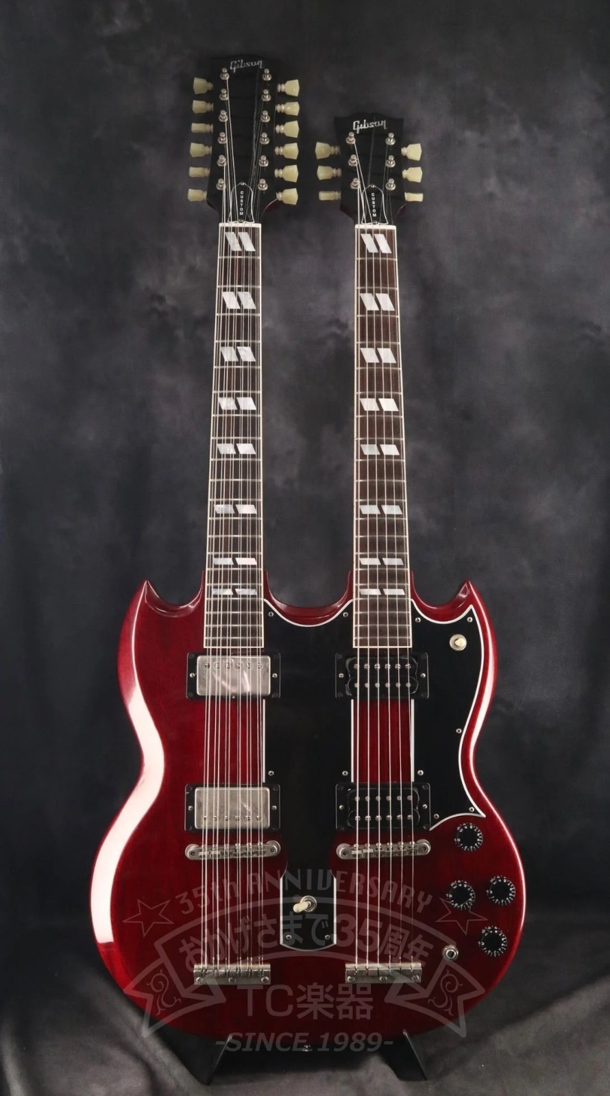 Gibson Custom Shop 2016 Japan Limited Run Mid 60s EDS-1275 Cherry w/Hard case