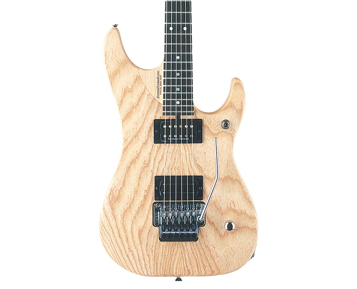 Washburn N4ESANM Nuno Double Cutaway Electric. Natural Swamp Ash – Open Box