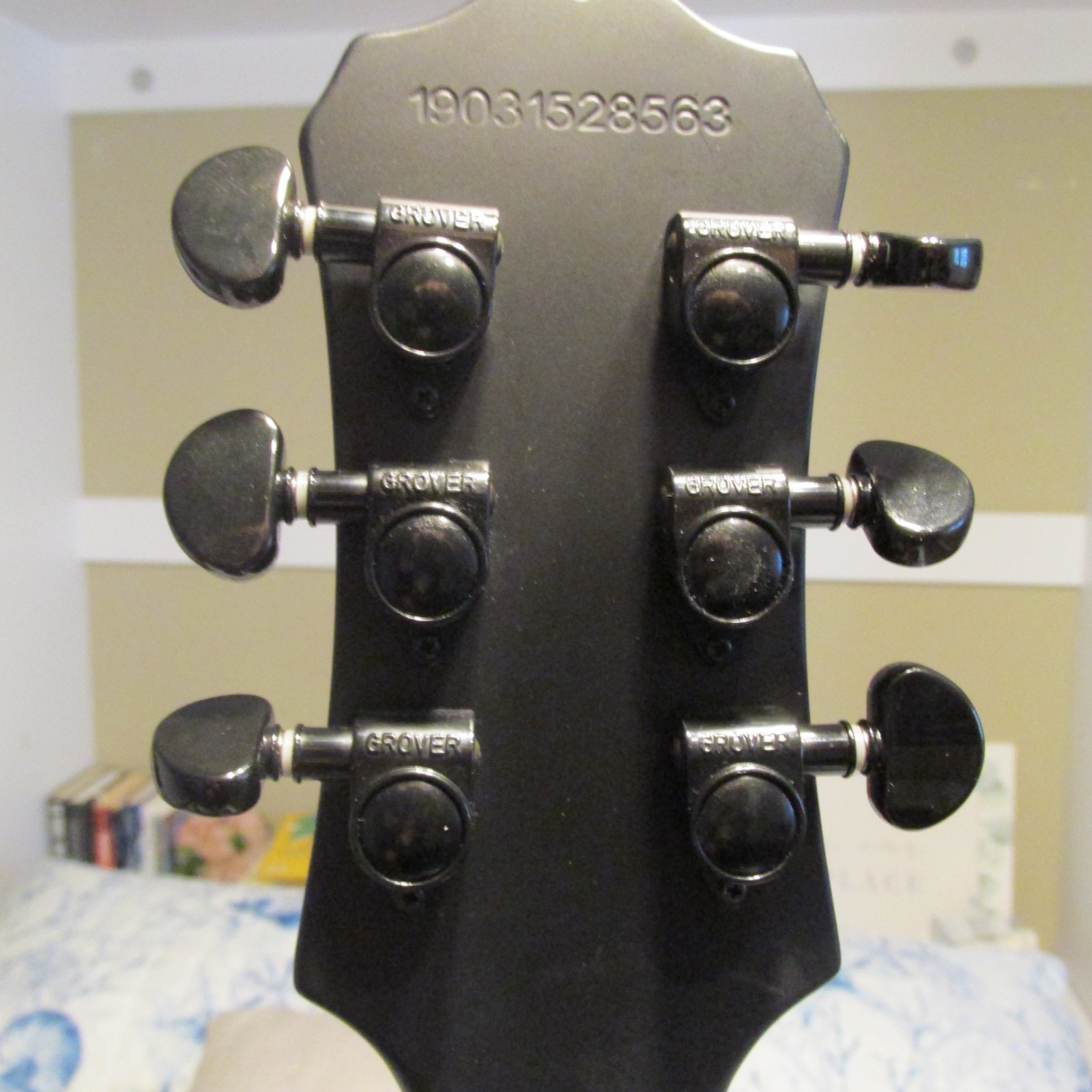 Les Paul Custom Prophecy Plus Epiphone Shop Original Case Black/Green