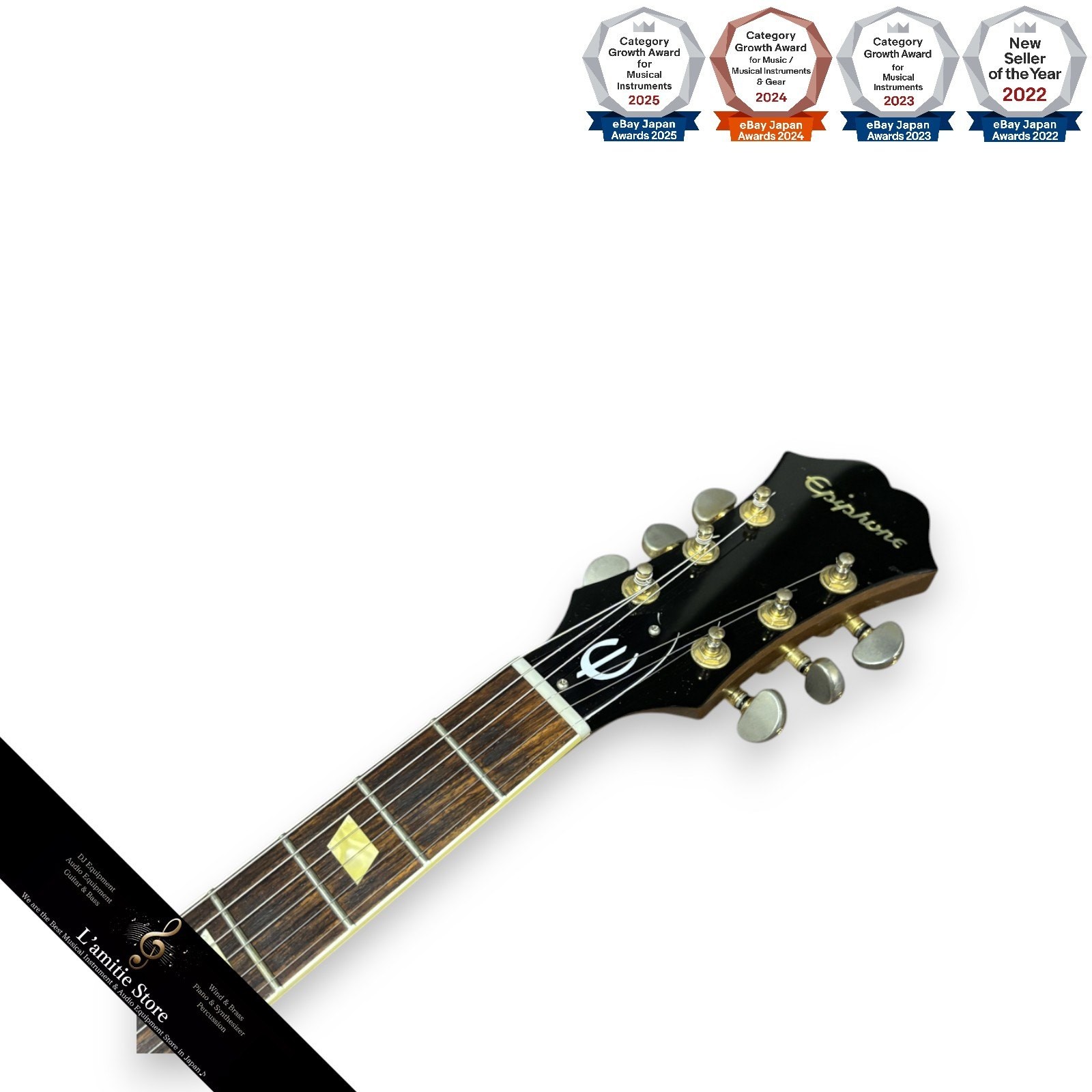Epiphone John Lennon Revolution 1965 Casino E230TD Natural 2000 with Original