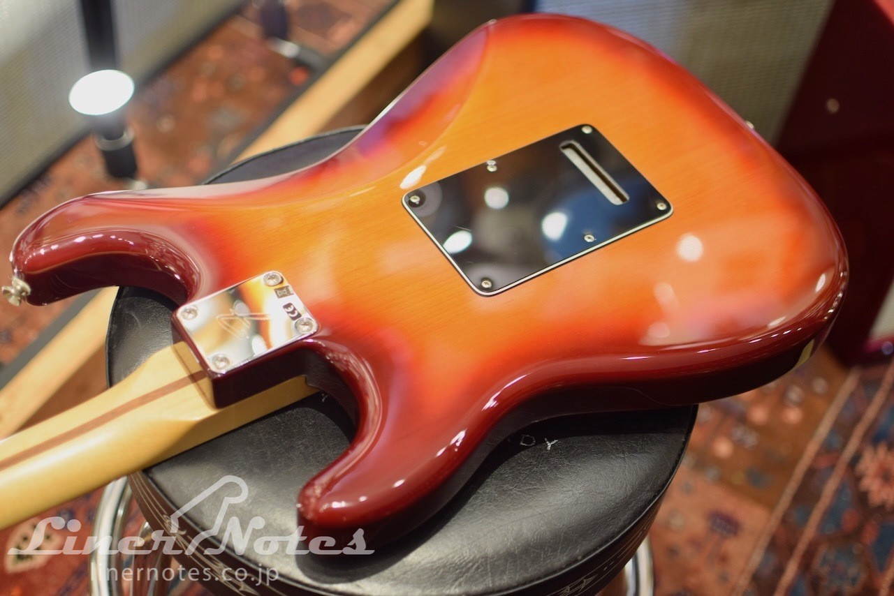 Fender Player Stratocaster Plus Top Electric Guitar Aged Cherry Burst #JB27019