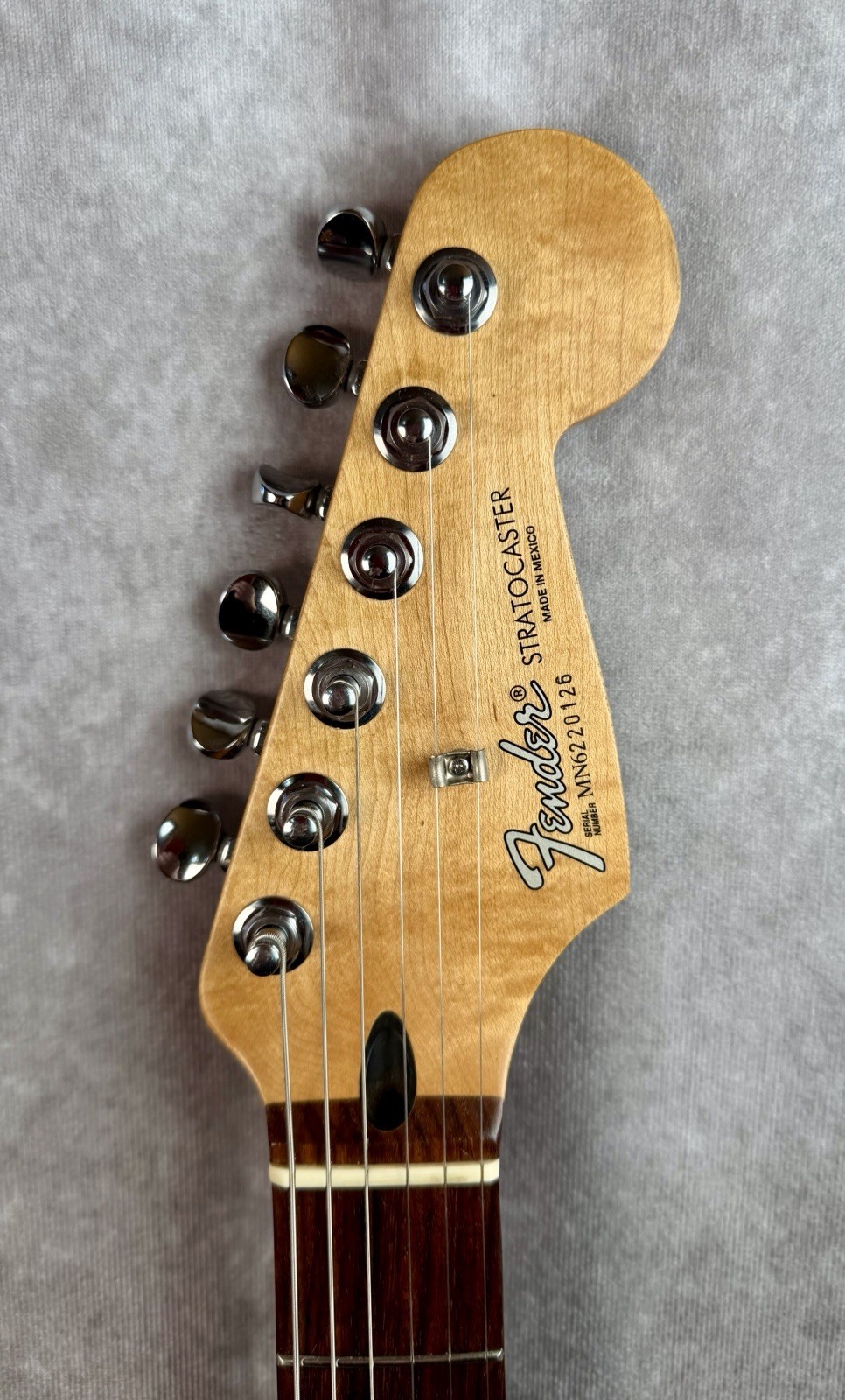 Fender Standard Stratocaster 1996 electric guitar Lake Placid Blue MIM