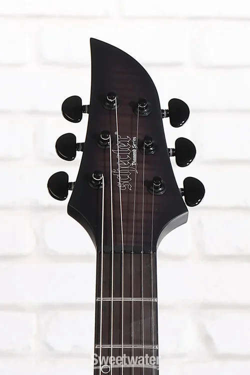 Schecter Keith Merrow KM-6 MK-III Legacy Electric Guitar – Transparent Black