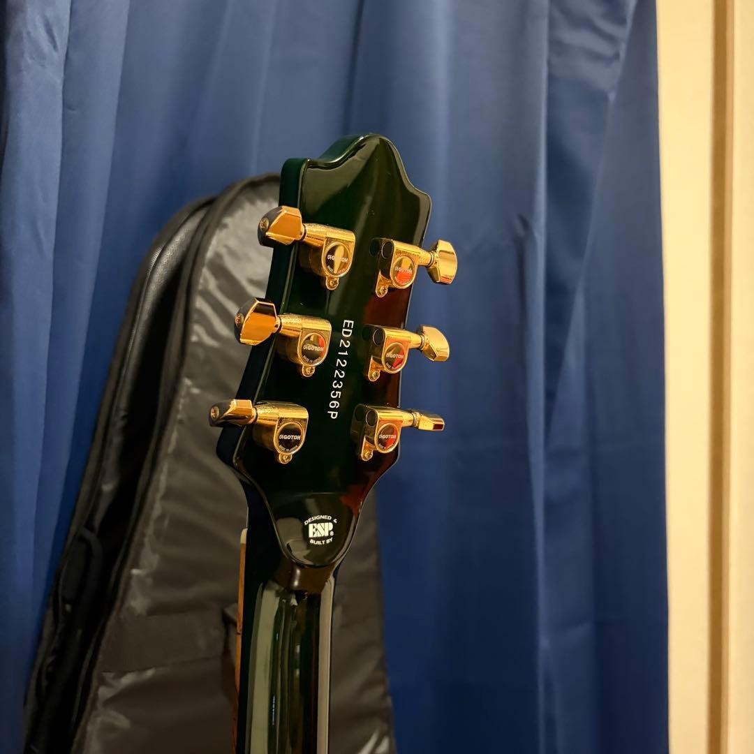 Edwards E-U-HL2 Uruha the GazettE Malachite Green Electric Guitar Used Product