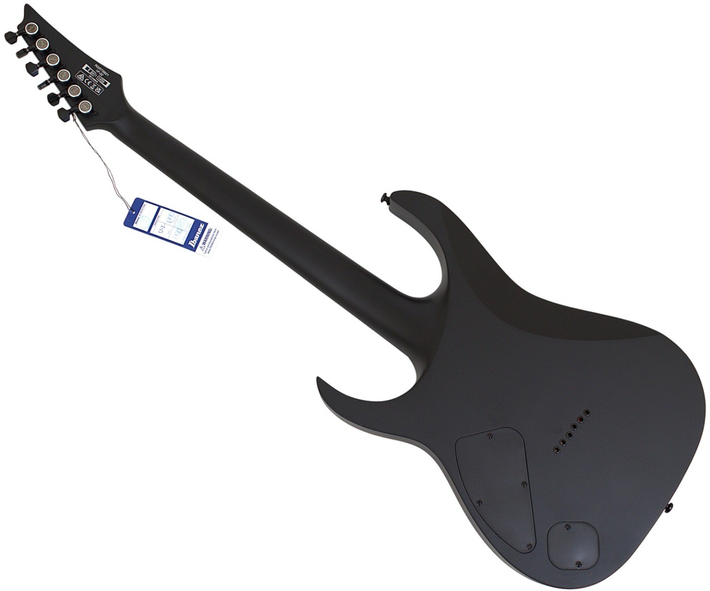 Ibanez RGRTB621 Iron Label Guitar Black Flat B Stock