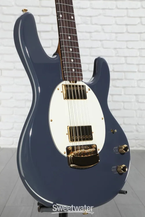 Ernie Ball Music Man StingRay II Cory Wong Signature Electric Guitar – Charcoal