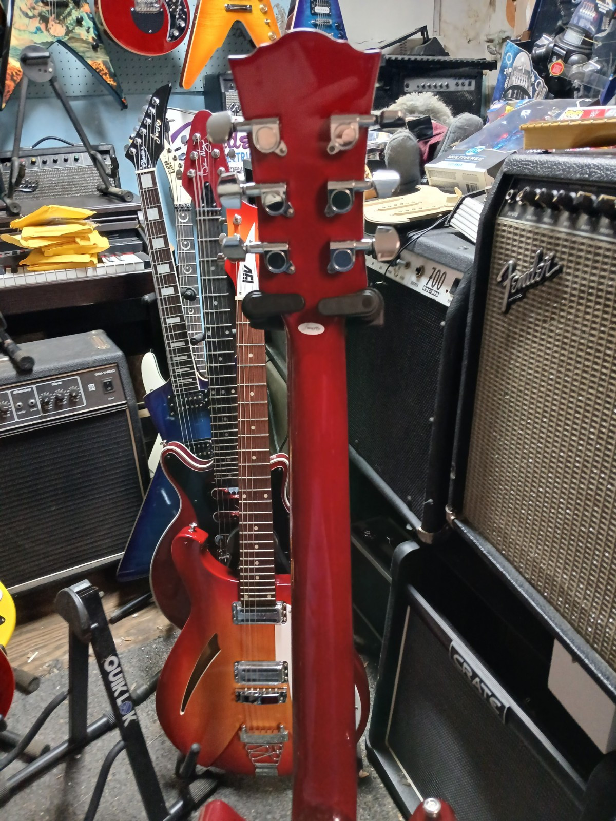 NEW Firefly DOUBLE CUTAWAY-THINK LES PAUL SPECIAL-P-90s RED-out of production