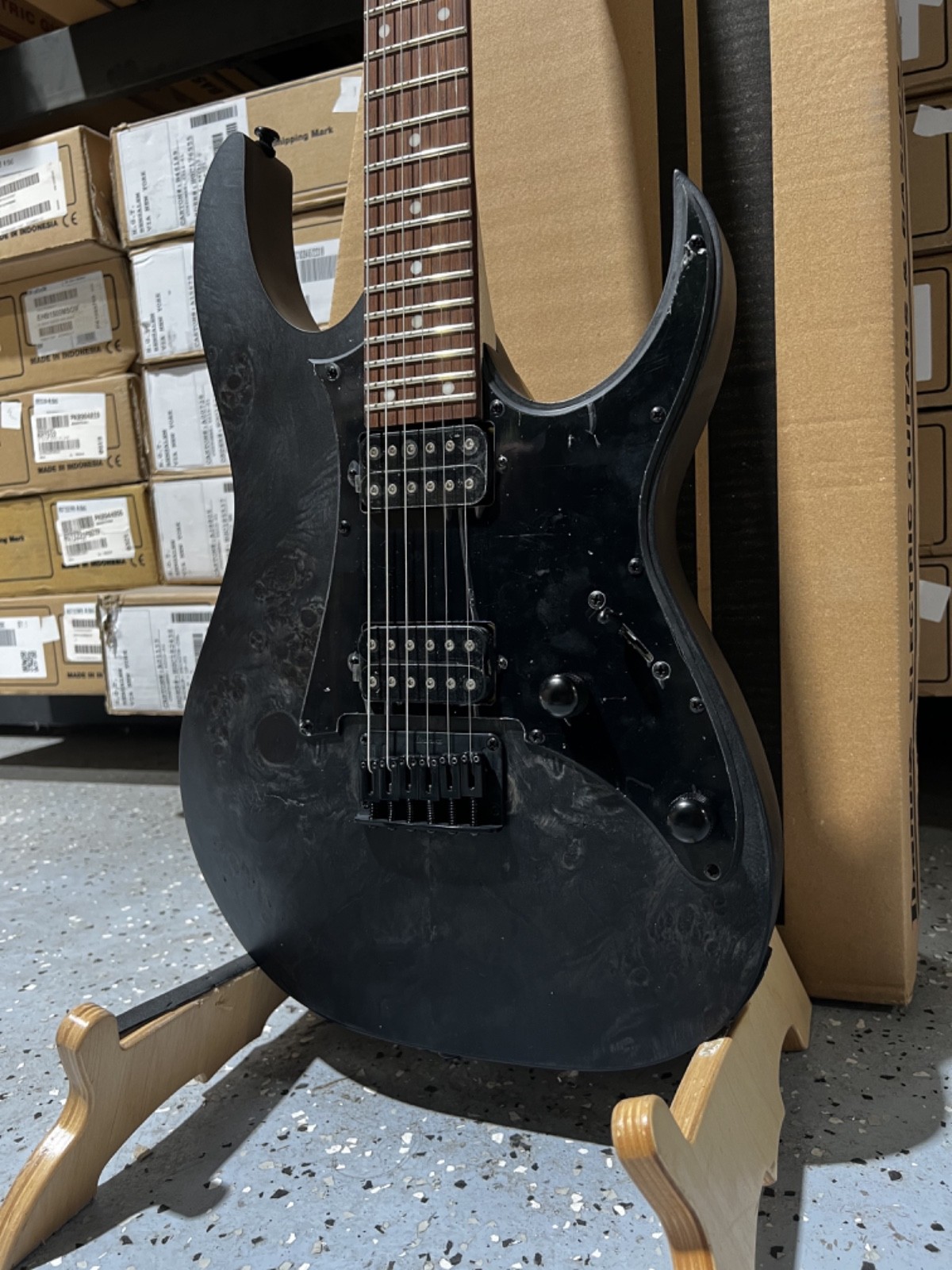 Ibanez Standard RGR431PB Electric Guitar – Charcoal Grey Flat