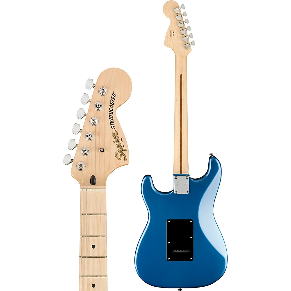 Squier Affinity Series Stratocaster Maple Fingerboard Guitar Lake Placid Blue