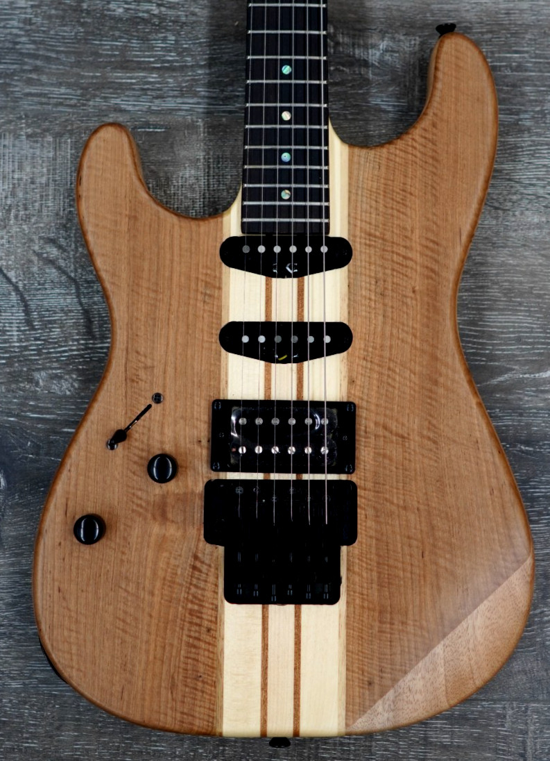 AIO Wolf S1 Floyd Rose Left-Handed Electric Guitar – Solid Maple top